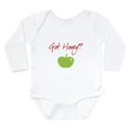 thumbnail image 1 of CafePress - Got Honeyb Body Suit - Long Sleeve Cotton Baby Bodysuit, 1 of 4