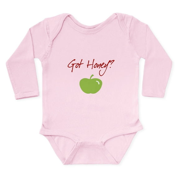 CafePress - Got Honeyb Body Suit - Long Sleeve Cotton Baby Bodysuit