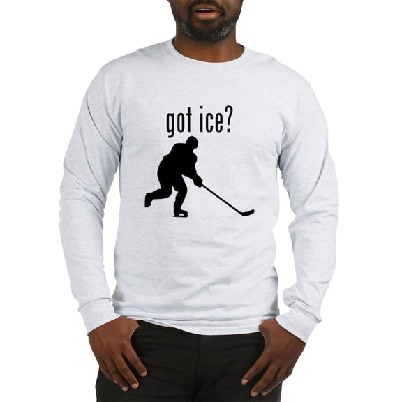 CafePress - Got Ice? Long Sleeve T Shirt - Unisex Cotton Long Sleeve T-Shirt