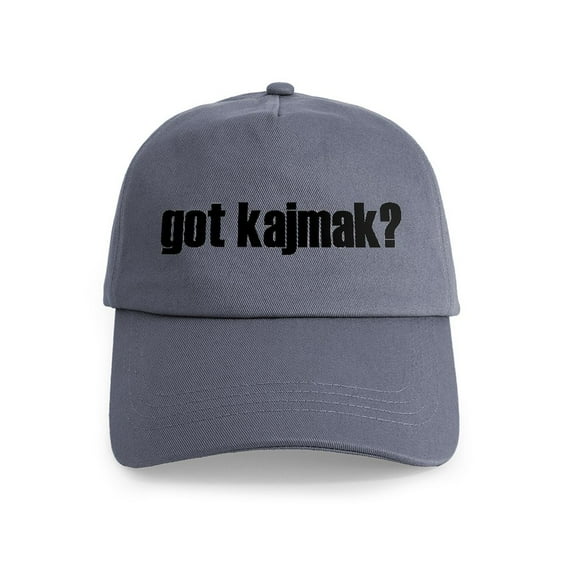 CafePress - Got Kajmak? Cap - Adjustable 100% Brushed Unisex Casual Cotton Baseball Cap, Beige, 1