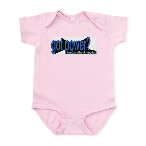 CafePress - Got Power? For Boys Infant Bodysuit - Baby Light Bodysuit, Size Newborn - 24 Months