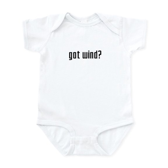 CafePress - Got Wind? Infant Bodysuit - Baby Light Bodysuit, Size Newborn - 24 Months