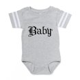 thumbnail image 1 of CafePress - Gothic Baby_12X18 - Cute Infant Baby Football Bodysuit, 1 of 3