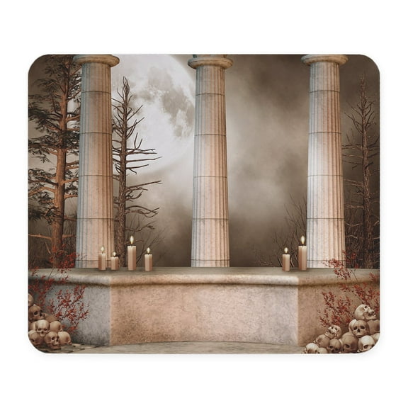 CafePress - Gothic Marble Columns Mousepad - Non-slip Rubber Mousepad, Gaming Mouse Pad