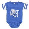 thumbnail image 1 of CafePress - Gothic Skull Initial J - Cute Infant Baby Football Bodysuit, 1 of 3