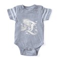 thumbnail image 1 of CafePress - Gothic Skull Initial Z - Cute Infant Baby Football Bodysuit, 1 of 3