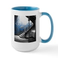thumbnail image 1 of CafePress - Gothic Staircase Ceramic Mug - 15 oz Ceramic Large White Novelty Mug, 1 of 4