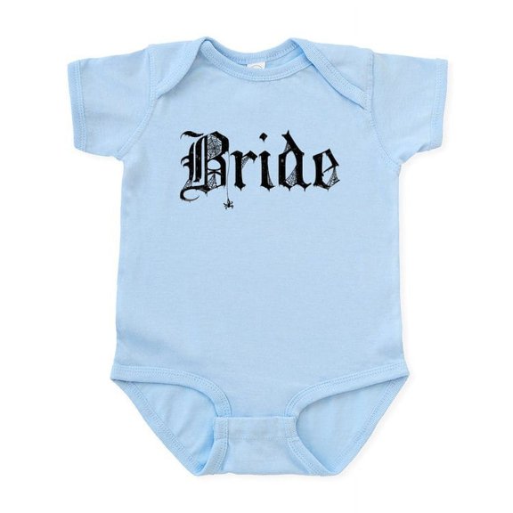 CafePress - Gothic Text Bride Infant Bodysuit - Baby Light Bodysuit, Size Newborn - 24 Months