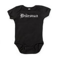 thumbnail image 1 of CafePress - Gothic Text Bridesman - Cute Infant Bodysuit Baby Romper - Size Newborn - 24 Months, 1 of 3