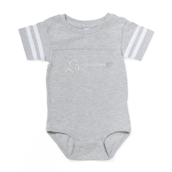 CafePress - Gothic Zodiac Sagittarius - Cute Infant Baby Football Bodysuit