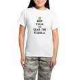 thumbnail image 1 of CafePress - Grab The Tequila Women's Light Pajamas - Women's Short Sleeve Print T-Shirt and Pants Light Cotton Pajama Set, 1 of 7