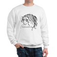 thumbnail image 1 of CafePress - Graceful Friesian Logo Sweatshirt - Crew Neck Sweatshirt, 1 of 4