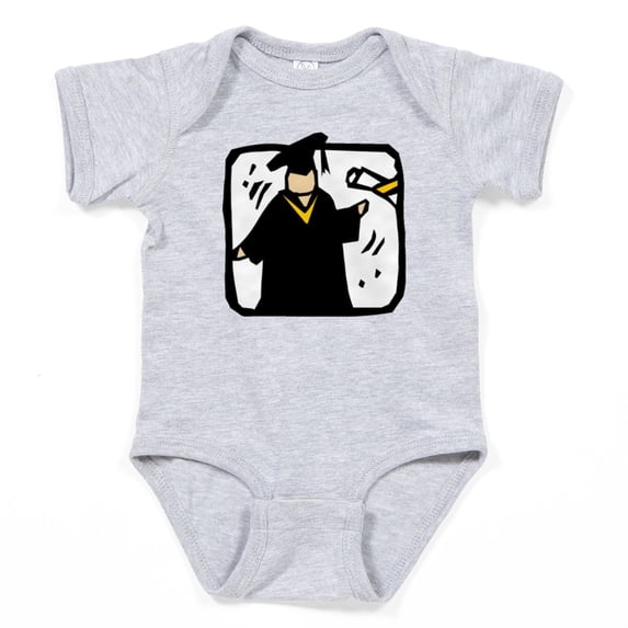 CafePress - Graduate Receiving Diploma Graduat - Cute Infant Bodysuit Baby Romper - Size Newborn - 24 Months