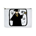 thumbnail image 1 of CafePress - Graduate Receiving Diploma Graduation - Large Zipper Toiletry Pouch, 12.5"x8.5", 1 of 9
