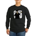 thumbnail image 1 of CafePress - Graduate Receiving Diploma Graduation Long Sleeve T Shirt - Long Sleeve Dark T-Shirt, 1 of 4