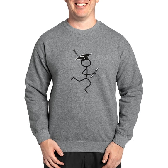 CafePress - Graduate Runner © Sweatshirt - Crew Neck Sweatshirt