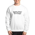 thumbnail image 1 of CafePress - Graduate School BS Sweatshirt - Crew Neck Sweatshirt, 1 of 4