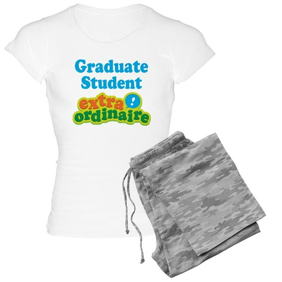 CafePress - Graduate Student Extraordinaire Women's Light Paja - Women's Light Pajamas