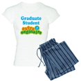 thumbnail image 1 of CafePress - Graduate Student Extraordinaire Women's Light Paja - Women's Short Sleeve Print T-Shirt and Pants Light Cotton Pajama Set, 1 of 7
