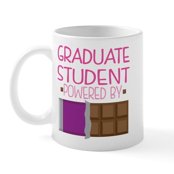 CafePress - Graduate Student Mug - 11 oz Ceramic Mug - Novelty Coffee Tea Cup