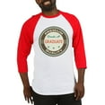 thumbnail image 1 of CafePress - Graduate Vintage Baseball Jersey - Cotton Baseball Jersey, 3/4 Raglan Sleeve Shirt, 1 of 4