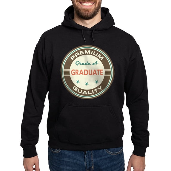 CafePress - Graduate Vintage Hoodie (Dark) - Pullover Hoodie, Classic, Comfortable Hooded Sweatshirt