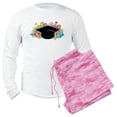 thumbnail image 1 of CafePress - Graduation Hat Diploma Grad - Men's Long Sleeve Light Pajama Set, 1 of 7