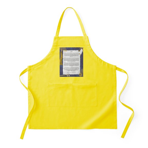 CafePress - Graduation Key To The Future IF By Rudyard K - Kitchen Apron with Pockets, Grilling Apron, Baking Apron