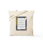 CafePress - Graduation Key To The Future IF By Rudyard Kipling - Natural Canvas Tote Bag, Cloth Shopping Bag