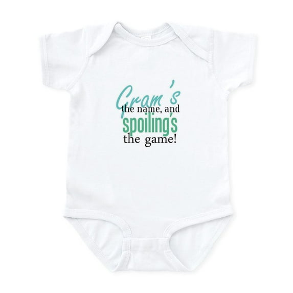 CafePress - Gram's The Name! Infant Bodysuit - Baby Light Bodysuit, Size Newborn - 24 Months
