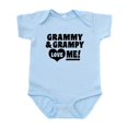 thumbnail image 1 of CafePress - Grammy And Grampy Love Me Infant Bodysuit - Baby Light Bodysuit, Size Newborn - 24 Months, 1 of 4