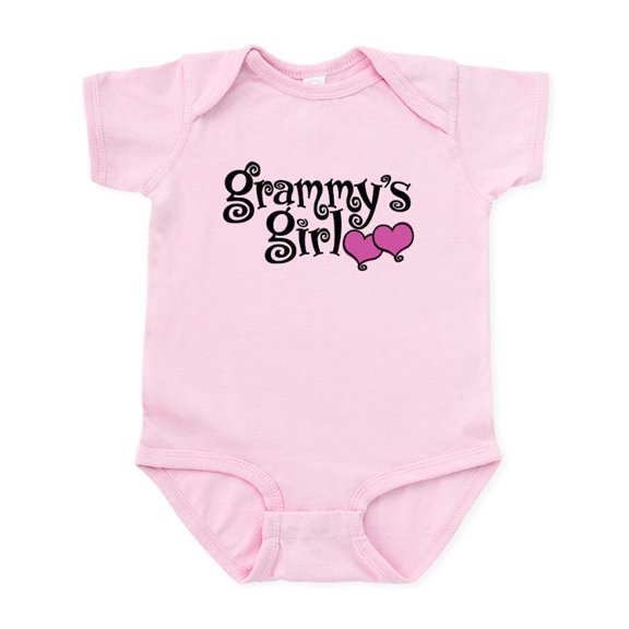CafePress - Grammy's Girl Infant Bodysuit - Baby Light Bodysuit, Size Newborn - 24 Months
