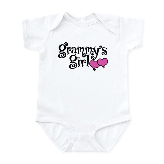 CafePress - Grammy's Girl Infant Bodysuit - Baby Light Bodysuit, Size Newborn - 24 Months
