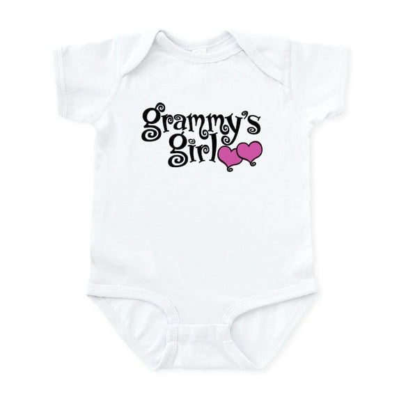 CafePress - Grammy's Girl Infant Bodysuit - Baby Light Bodysuit, Size Newborn - 24 Months