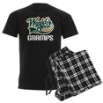 thumbnail image 1 of CafePress - Gramps Gift (Worlds Best) Men's Dark Pajamas - Men's Dark Loose Fit Cotton Pajama Set, 1 of 7