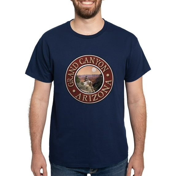 CafePress - Grand Canyon Dark T Shirt - Men's Classic Graphic Cotton T-Shirt