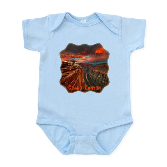 CafePress - Grand Canyon Sunset Infant Body Suit - Baby Light Bodysuit, Size Newborn - 24 Months
