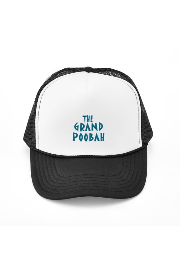 - Grand Poobah - Adjustable Unisex Printed Trucker Hat with Mesh Back