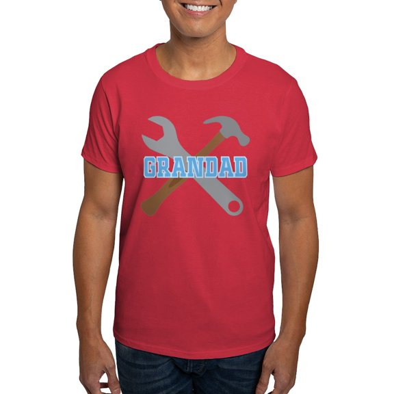CafePress - Grandad (Tool Design) Dark T Shirt - Men's Classic Graphic Cotton T-Shirt