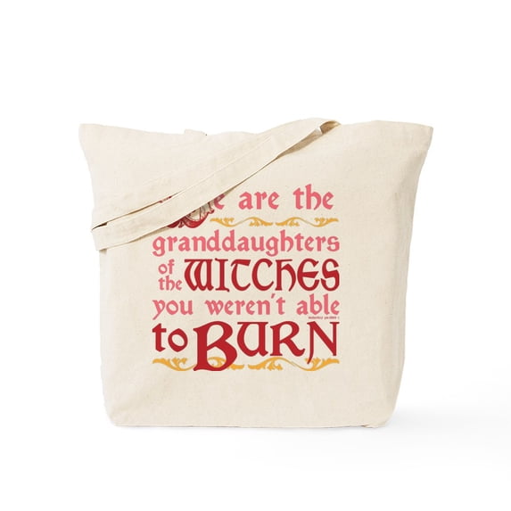 CafePress - Granddaughters Of Witches Tote Bag - Unisex Canvas Tote Bag, Beige, 1-Piece