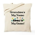thumbnail image 1 of CafePress - Grandma And Bingo Tote Bag - Unisex Canvas Tote Bag, Beige, 1-Piece, 1 of 8