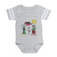 thumbnail image 1 of CafePress - Grandma And Me - Cute Infant Baby Football Bodysuit, 1 of 3