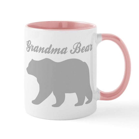 CafePress - Grandma Bear Mugs - 11 oz Ceramic Mug - Novelty Coffee Tea Cup