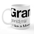 thumbnail image 1 of CafePress - Grandma Definition - 20 Oz White Ceramic Mega Mug, 1 of 5