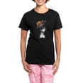 thumbnail image 1 of CafePress - Grandma Schnauzer Women's Dark Pajamas - Women's Short Sleeve Print T-Shirt and Pants Dark Cotton Pajama Set, 1 of 7