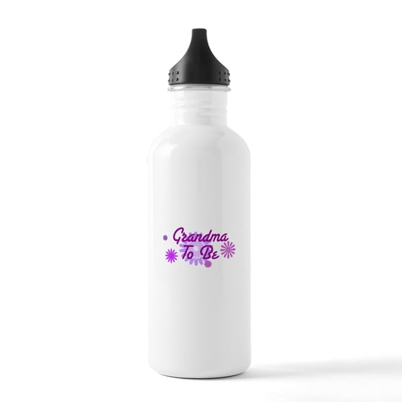 CafePress - Grandma To Be Stainless Water Bottle 1 - Stainless Steel Water Bottle, Sports Bottle, 1.0L