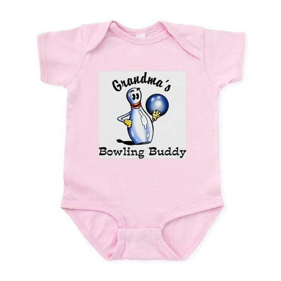 CafePress - Grandma's Bowling Buddy Infant Bodysuit - Baby Light Bodysuit, Size Newborn - 24 Months