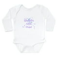thumbnail image 1 of CafePress - Grandma's Little Angel Infant Creeper Body Suit - Long Sleeve Cotton Baby Bodysuit, 1 of 4