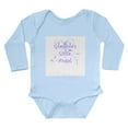 thumbnail image 1 of CafePress - Grandma's Little Angel Infant Creeper Body Suit - Long Sleeve Cotton Baby Bodysuit, 1 of 4