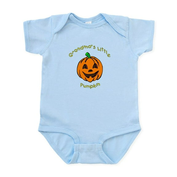 CafePress - Grandma's Little Pumpkin Infant Bodysuit - Baby Light Bodysuit, Size Newborn - 24 Months